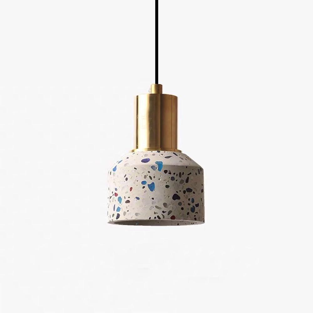 Modern Industrial Round Metal Pendant Lighting for Kitchen Island and Dining Room Adjustable Hanging Lamp