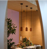 Modern Industrial Skeleton Cement Pendant Light Vintage Cast Mold Style Ceiling Hanging Lamp