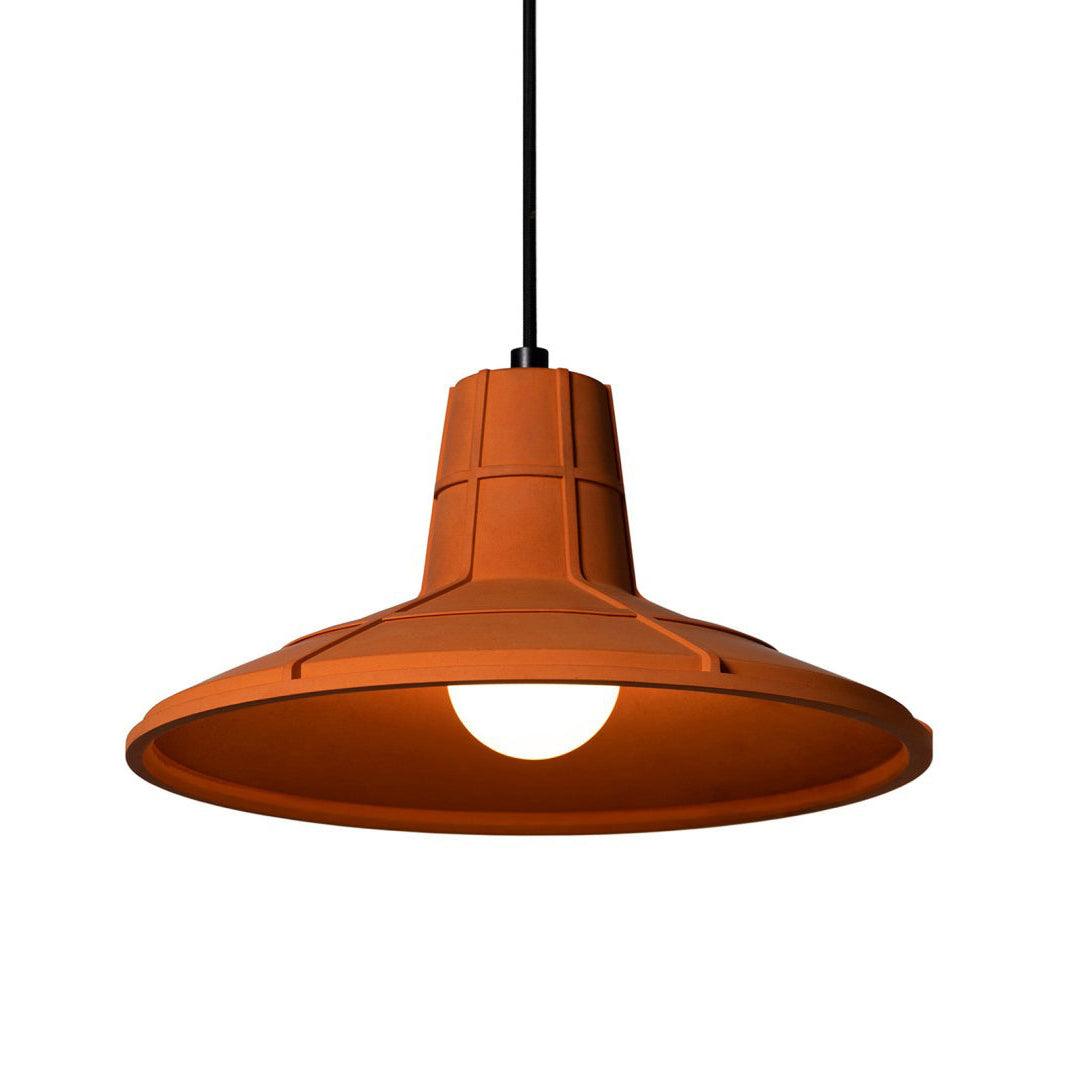 Modern Industrial Skeleton Cement Pendant Light Vintage Cast Mold Style Ceiling Hanging Lamp