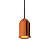 Modern Industrial Skeleton Cement Pendant Light Vintage Cast Mold Style Ceiling Hanging Lamp
