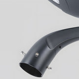 Modern Industrial Solar Powered LED Post Street Light in Matte Black Finish
