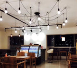 Modern Industrial Spider Adjustable Multi Arm Ceiling Chandelier Pendant Light