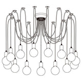 Modern Industrial Spider Adjustable Multi Arm Ceiling Chandelier Pendant Light