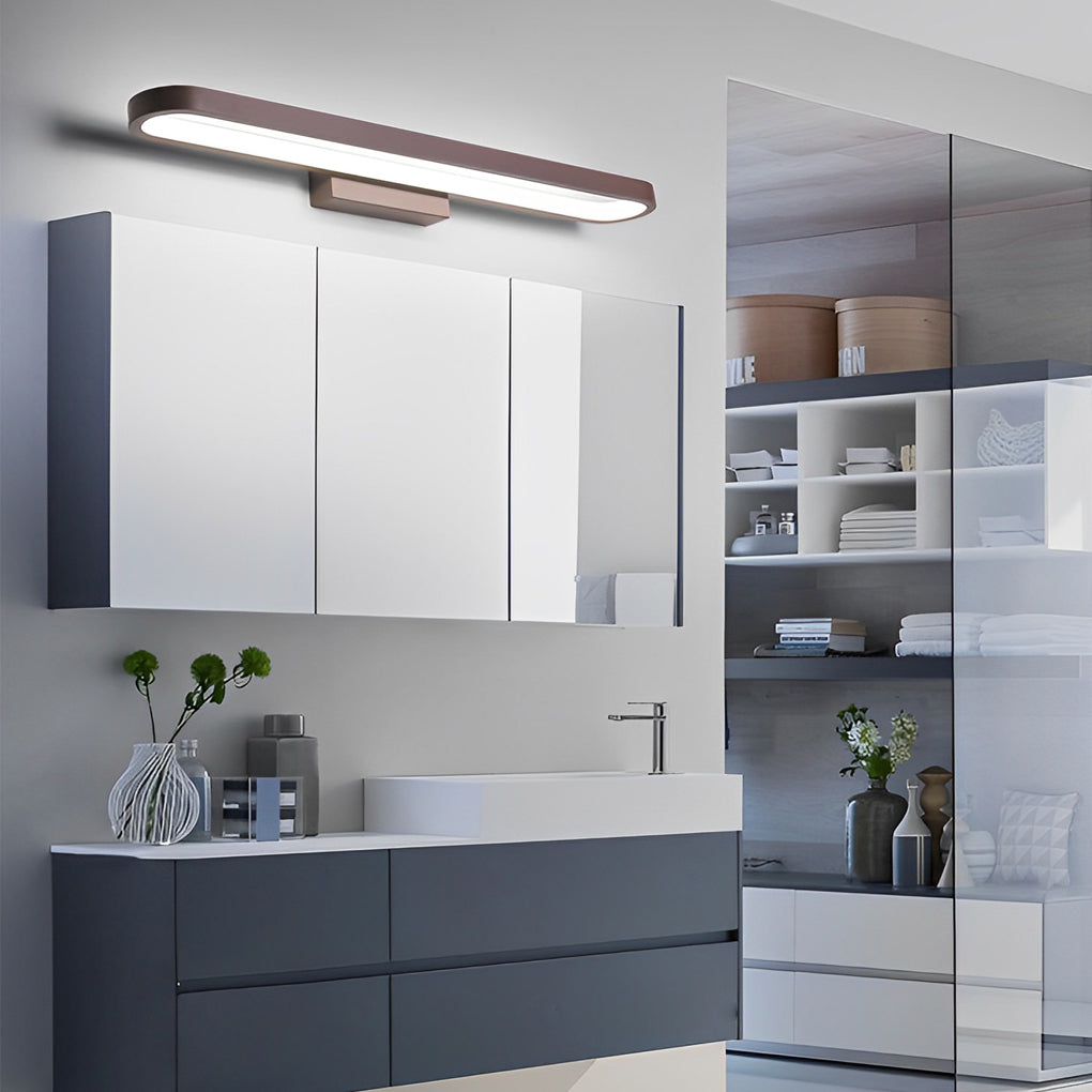 Modern Integrated LED Mirror Vanity Light Bar for Bathroom and Dressing Room in Aluminum