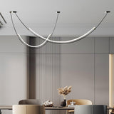 Modern Integrated LED Neon Pendant Lamp Minimalist Circular Ceiling Light Fixture