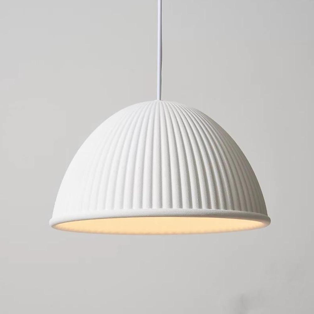 Modern Inverted Cup LED Cement Pendant Light Industrial Hanging Lamp for Kitchen and Dining