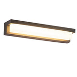 Modern IP54 Waterproof Linear LED Outdoor Wall Sconce Stainless Steel Lighting for Garden Villa