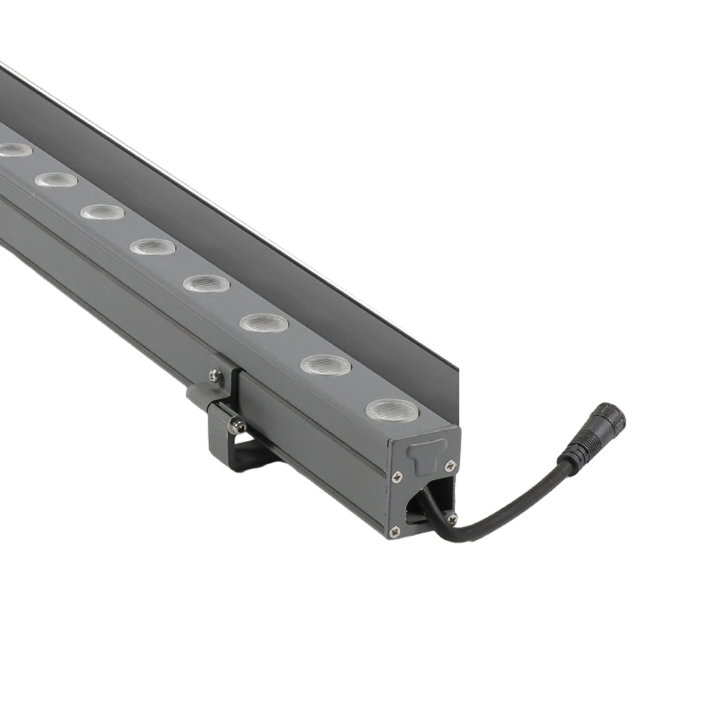 Modern IP65 Aluminum Linear LED Outdoor Wall Washer Light with 180 Degree Rotatable Bracket
