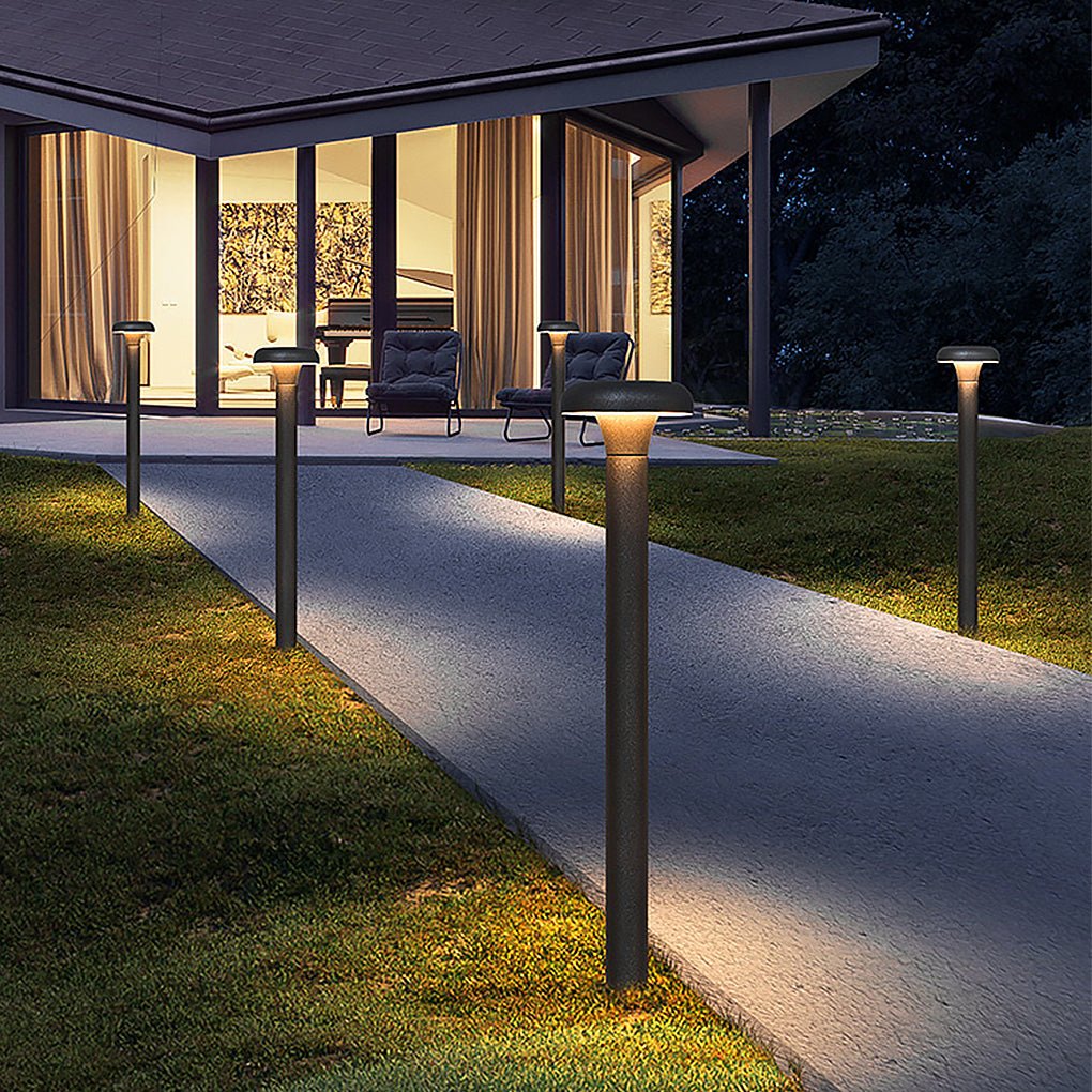 Modern IP65 Waterproof LED Bollard Light for Outdoor Garden Pathways and Villa Yard