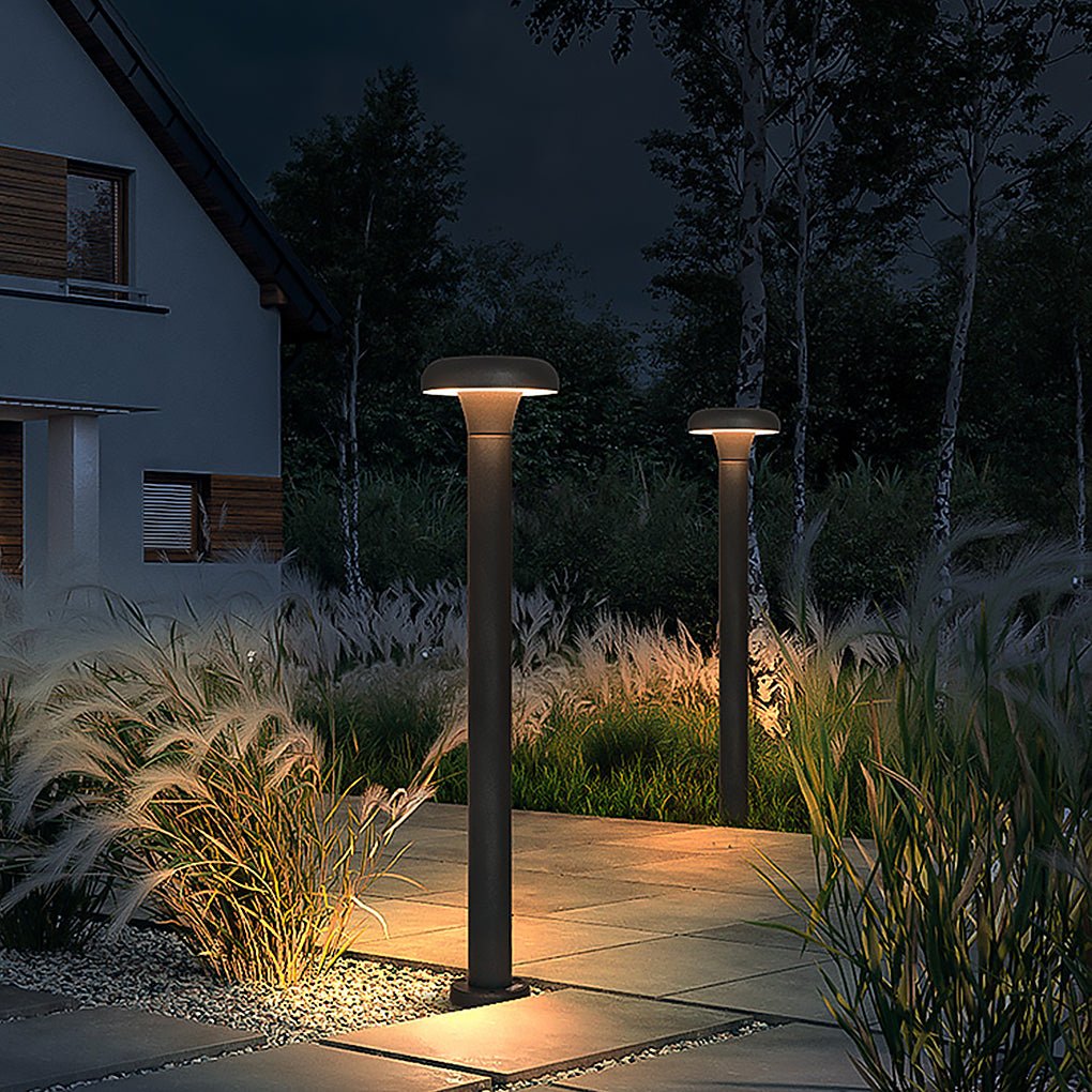 Modern IP65 Waterproof LED Bollard Light for Outdoor Garden Pathways and Villa Yard