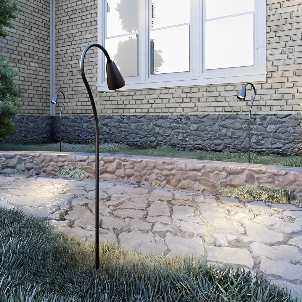 Modern IP65 Waterproof LED COB Aluminum Outdoor Pathway Light for Garden Landscape