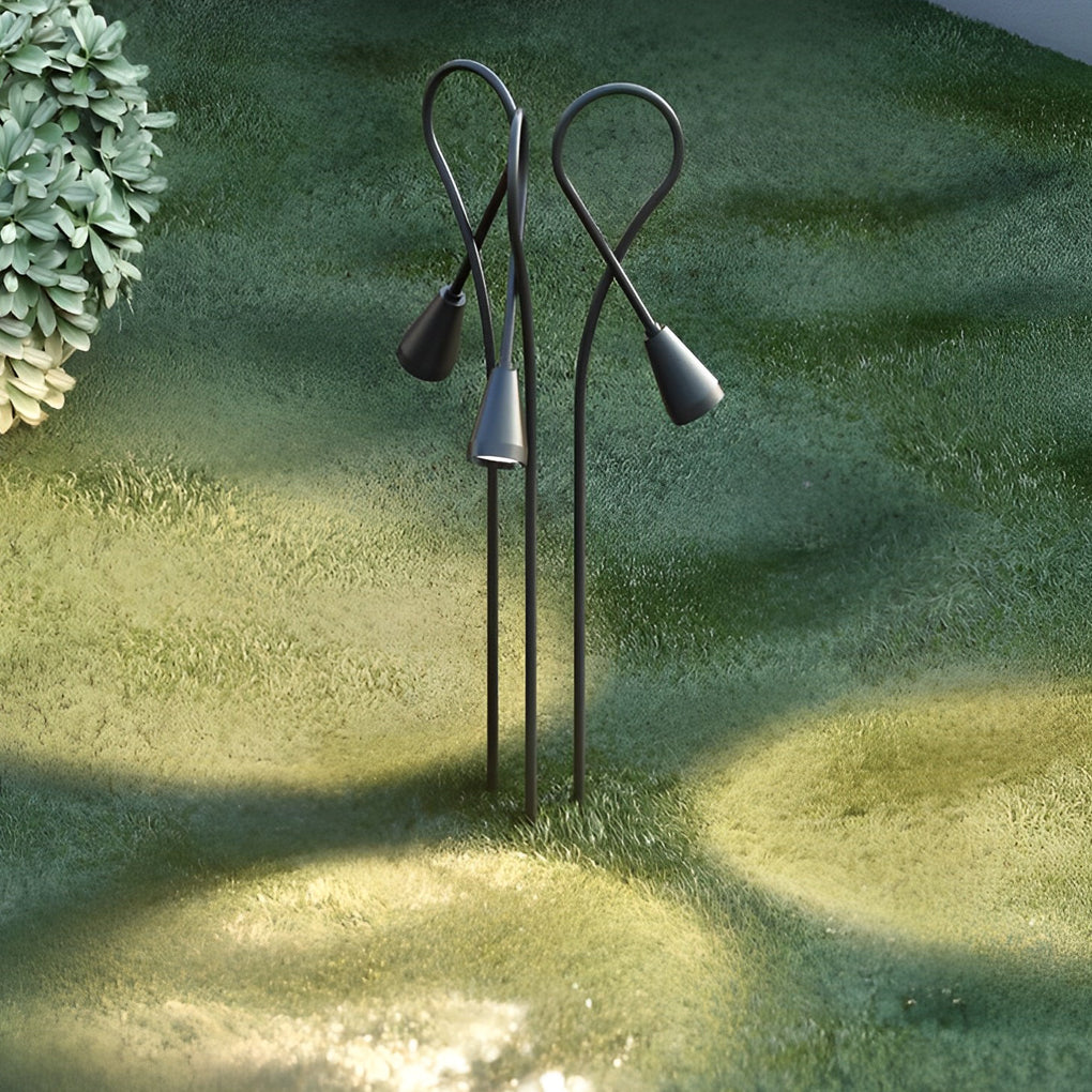 Modern IP65 Waterproof LED COB Aluminum Outdoor Pathway Light for Garden Landscape