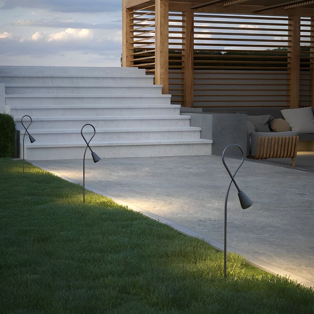 Modern IP65 Waterproof LED COB Aluminum Outdoor Pathway Light for Garden Landscape