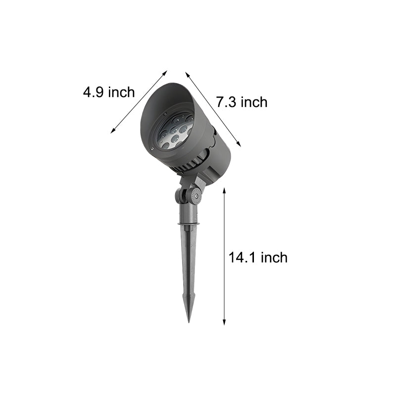 Modern IP65 Waterproof LED Outdoor Spotlight Adjustable Garden Landscape Light