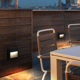 Modern IP65 Waterproof LED Outdoor Step Lights for Garden Path and Villa Wall Lighting