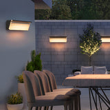 Modern IP65 Waterproof LED Outdoor Wall Sconce Stainless Steel Garden Lamp