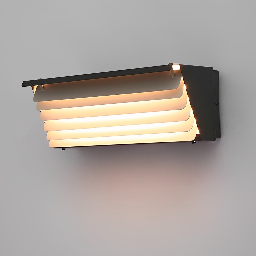Modern IP65 Waterproof LED Outdoor Wall Sconce Stainless Steel Garden Lamp