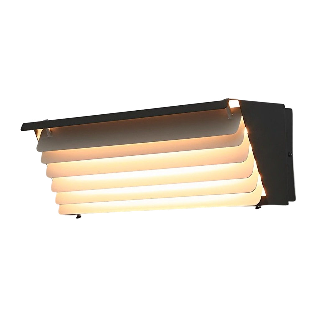 Modern IP65 Waterproof LED Outdoor Wall Sconce Stainless Steel Garden Lamp