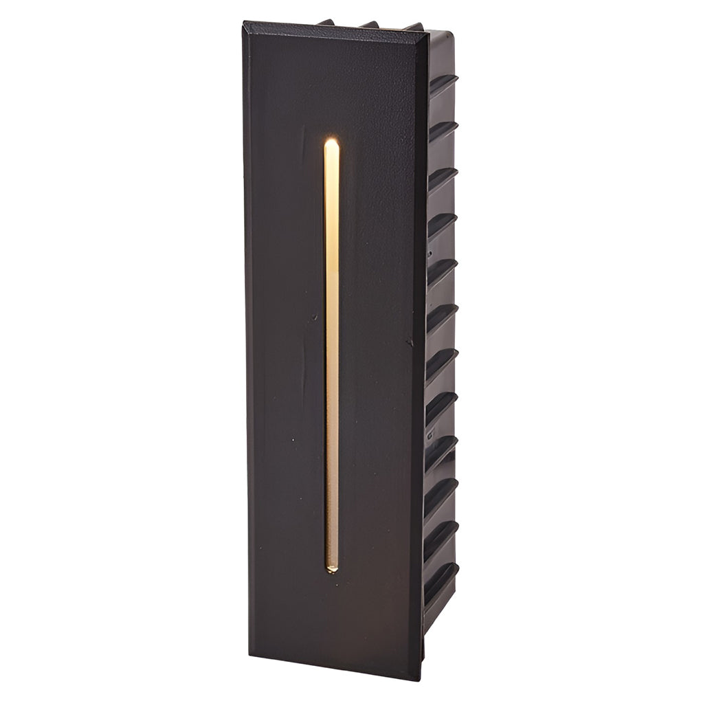 Modern IP65 Waterproof LED Recessed Stair Light Outdoor 3W Aluminum Step Wall Lamp