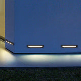 Modern IP65 Waterproof LED Recessed Wall Light for Outdoor Garden Paths and Step Lighting