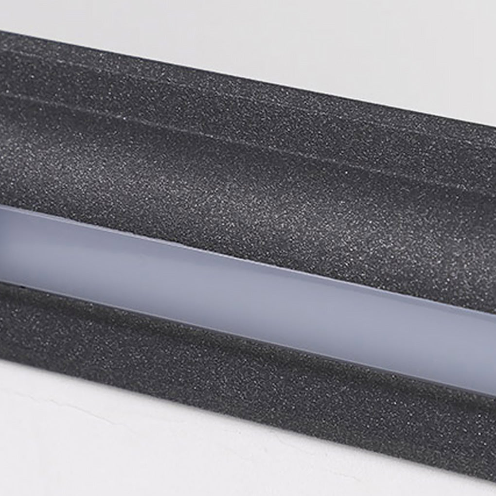 Modern IP65 Waterproof LED Recessed Wall Light for Outdoor Garden Paths and Step Lighting