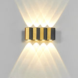 Modern IP65 Waterproof Outdoor LED Up and Down Wall Sconce Light for Garden Villa