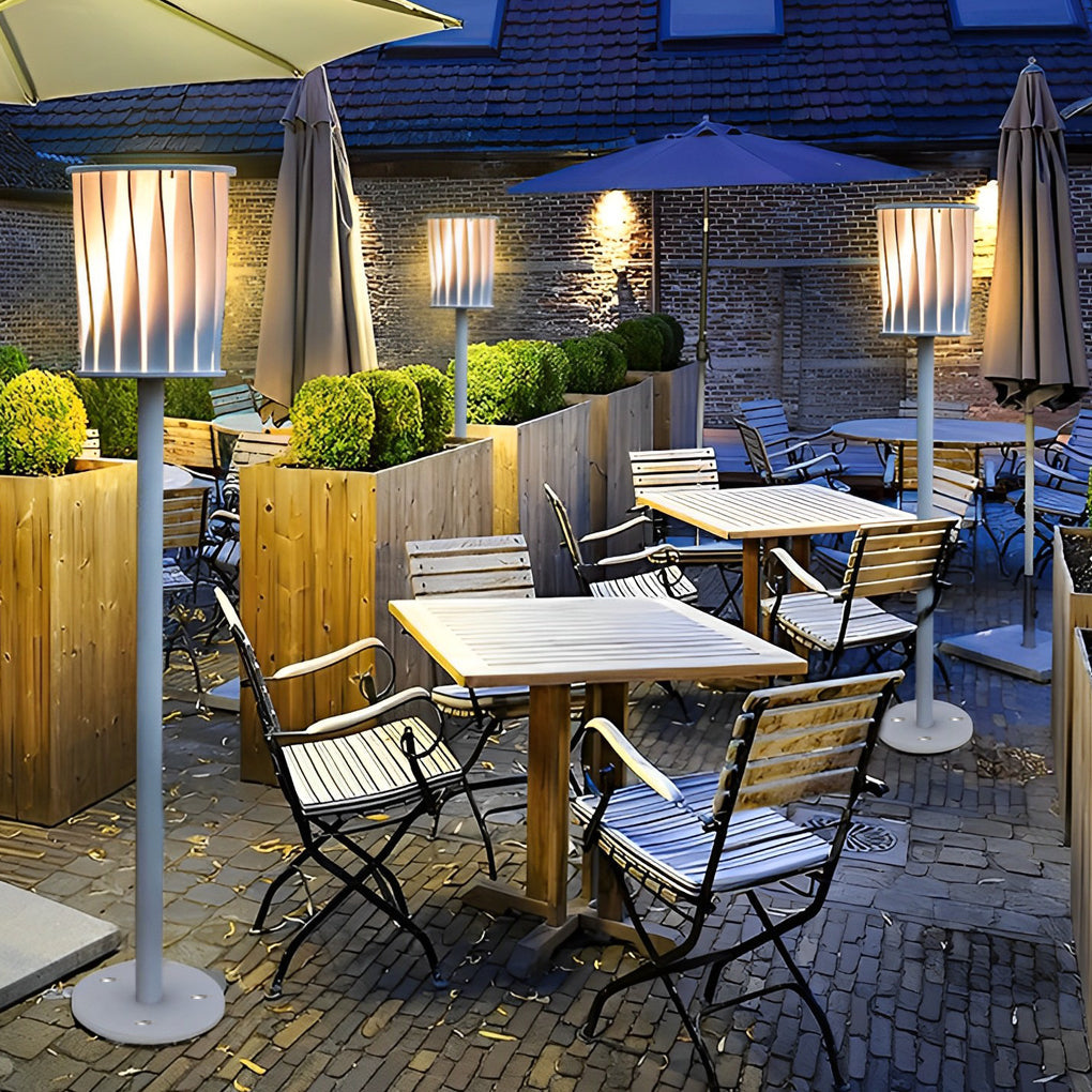 Modern IP65 Waterproof Stainless Steel LED Outdoor Floor Lamp for Garden Landscape Lighting