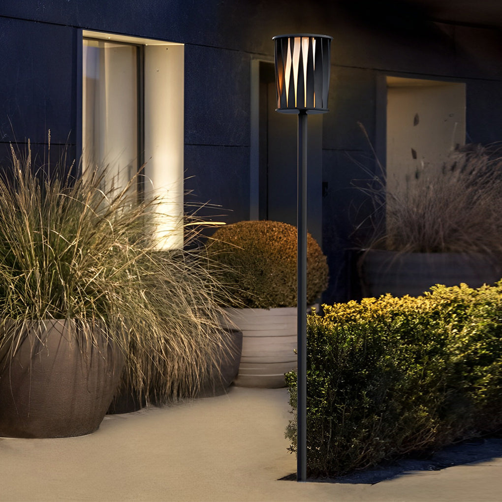 Modern IP65 Waterproof Stainless Steel LED Outdoor Floor Lamp for Garden Landscape Lighting