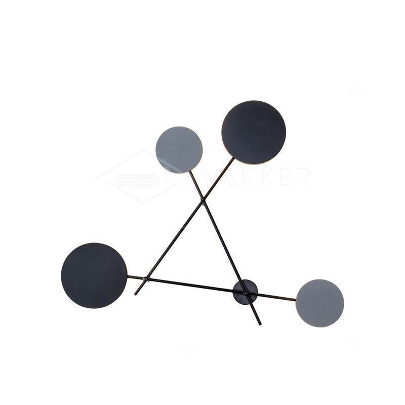 Modern Iride Geometric LED Wall Lamp Abstract Metal Sconce Lighting Fixture