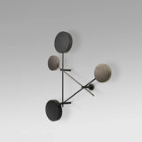Modern Iride Geometric LED Wall Lamp Abstract Metal Sconce Lighting Fixture