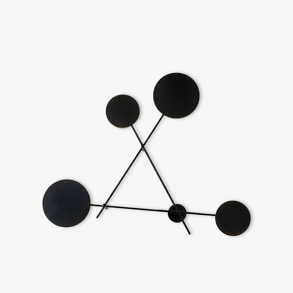 Modern Iride Geometric LED Wall Lamp Abstract Metal Sconce Lighting Fixture