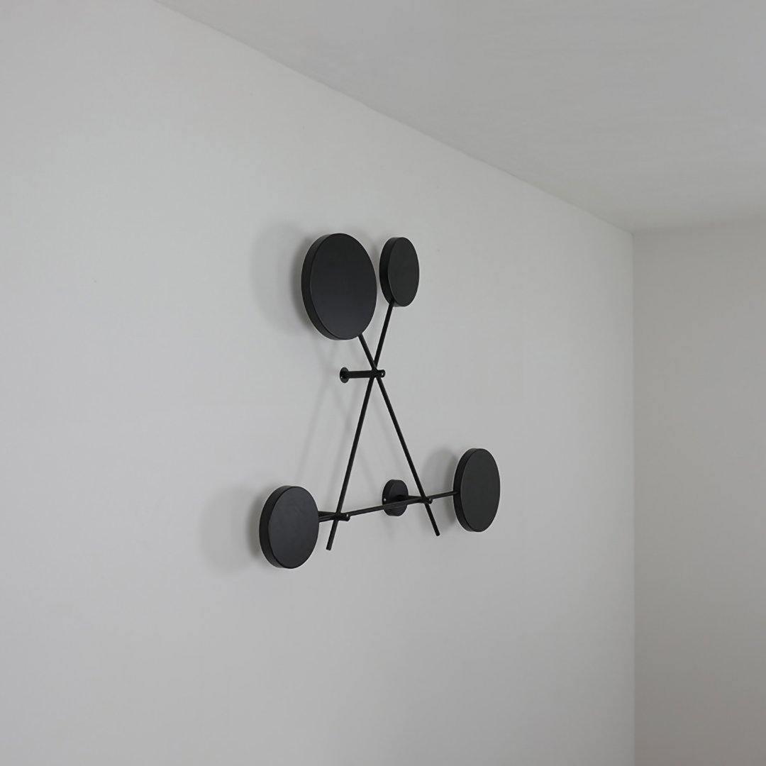 Modern Iride Geometric LED Wall Lamp Abstract Metal Sconce Lighting Fixture