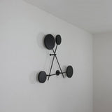 Modern Iride Geometric LED Wall Lamp Abstract Metal Sconce Lighting Fixture