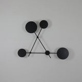 Modern Iride Geometric LED Wall Lamp Abstract Metal Sconce Lighting Fixture