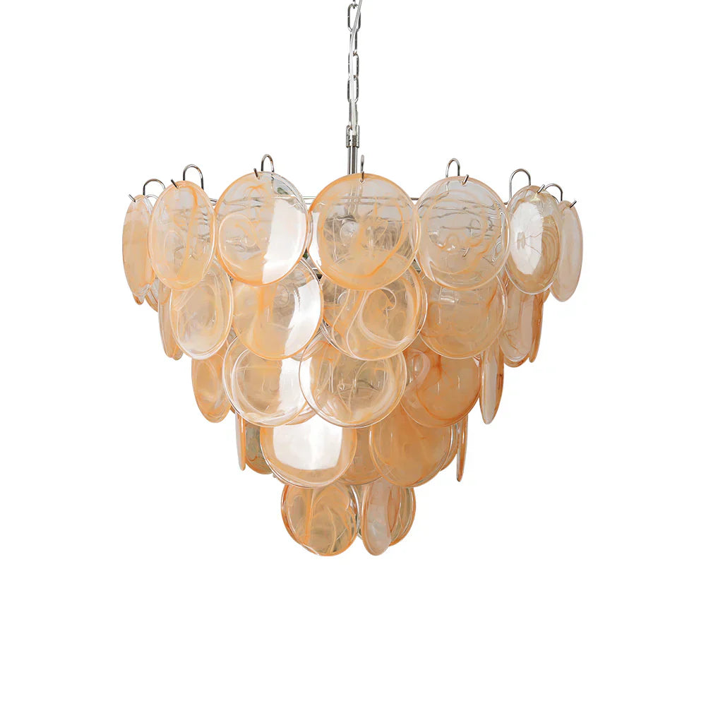 modern-iridescent-gold-murano-glass-disk-chandelier-for-luxury-interiors