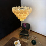 modern-iridescent-gold-murano-glass-disk-chandelier-for-luxury-interiors