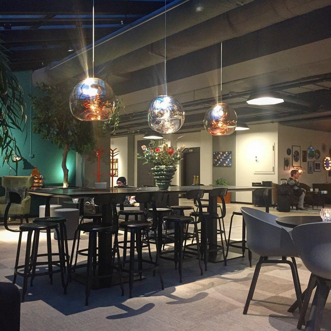 Modern Iridescent Melt Glass Lava Pendant Light for Contemporary Home Interiors
