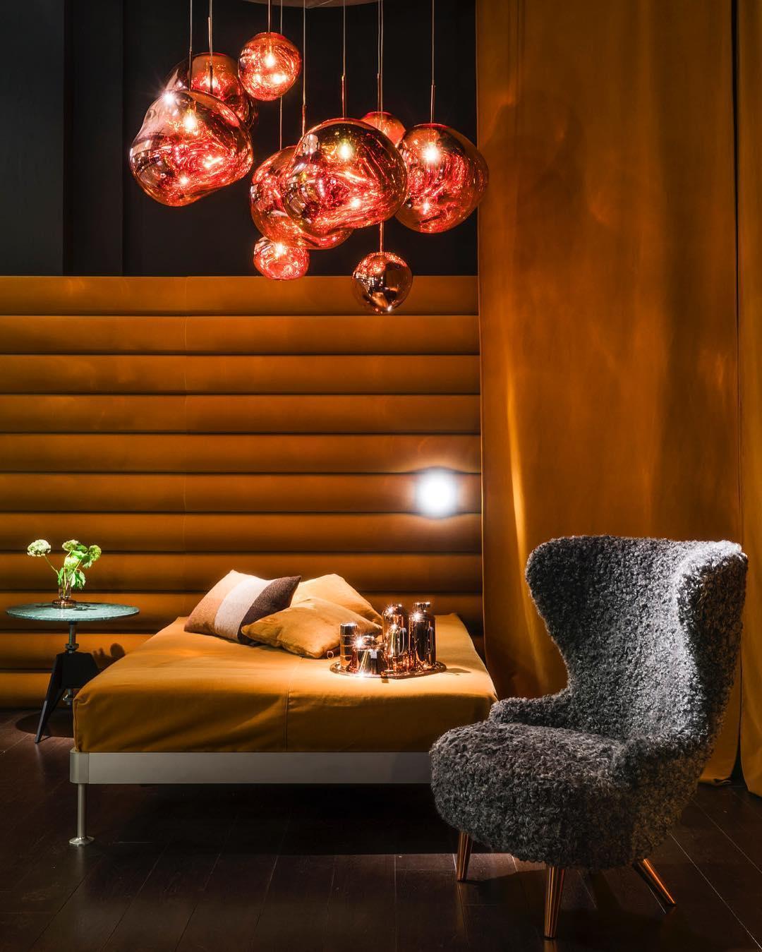 Modern Iridescent Melt Glass Lava Pendant Light for Contemporary Home Interiors