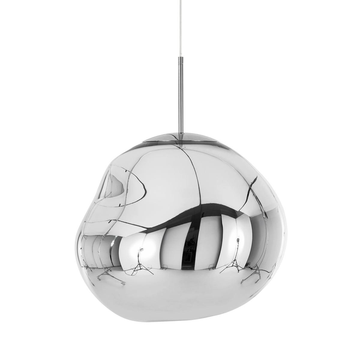 Modern Iridescent Melt Glass Lava Pendant Light for Contemporary Home Interiors