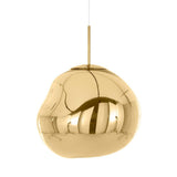 Modern Iridescent Melt Glass Lava Pendant Light for Contemporary Home Interiors