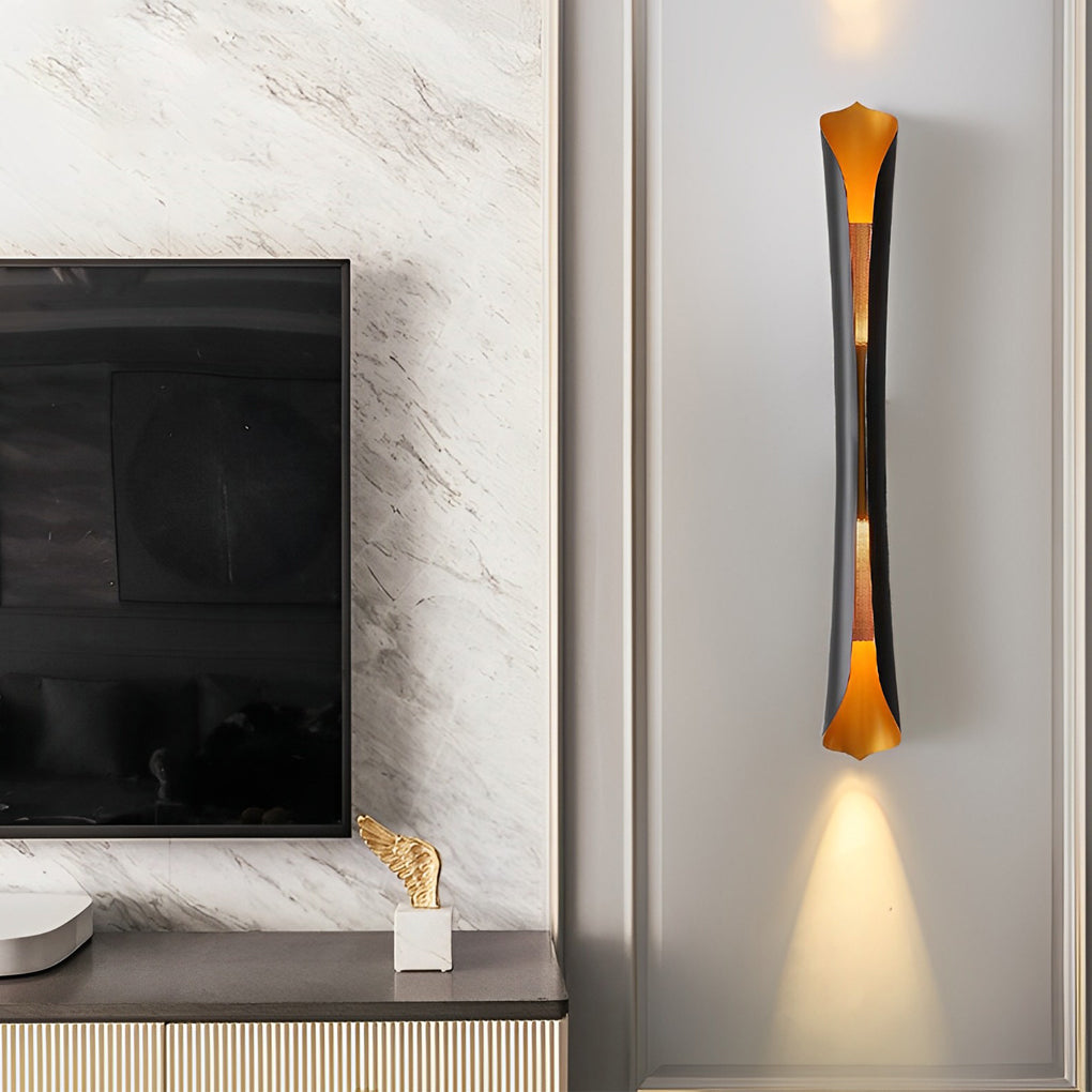 Modern Iron Up and Down COB LED Wall Sconce Creative Indoor Decorative Lighting