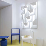 Modern Irregular Geometric LED Wall Light Stepless Dimming Art Decor Sconce for Living Room