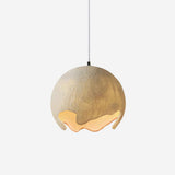 Modern Irregular Geometric Resin Pendant Light Minimalist Hanging Lamp Fixture