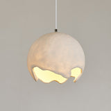 Modern Irregular Geometric Resin Pendant Light Minimalist Hanging Lamp Fixture