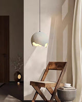 Modern Irregular Geometric Resin Pendant Light Minimalist Hanging Lamp Fixture