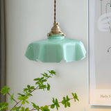 Modern Irregular Glass Chandelier Nordic 4W LED Pendant Light for Living Room and Kitchen