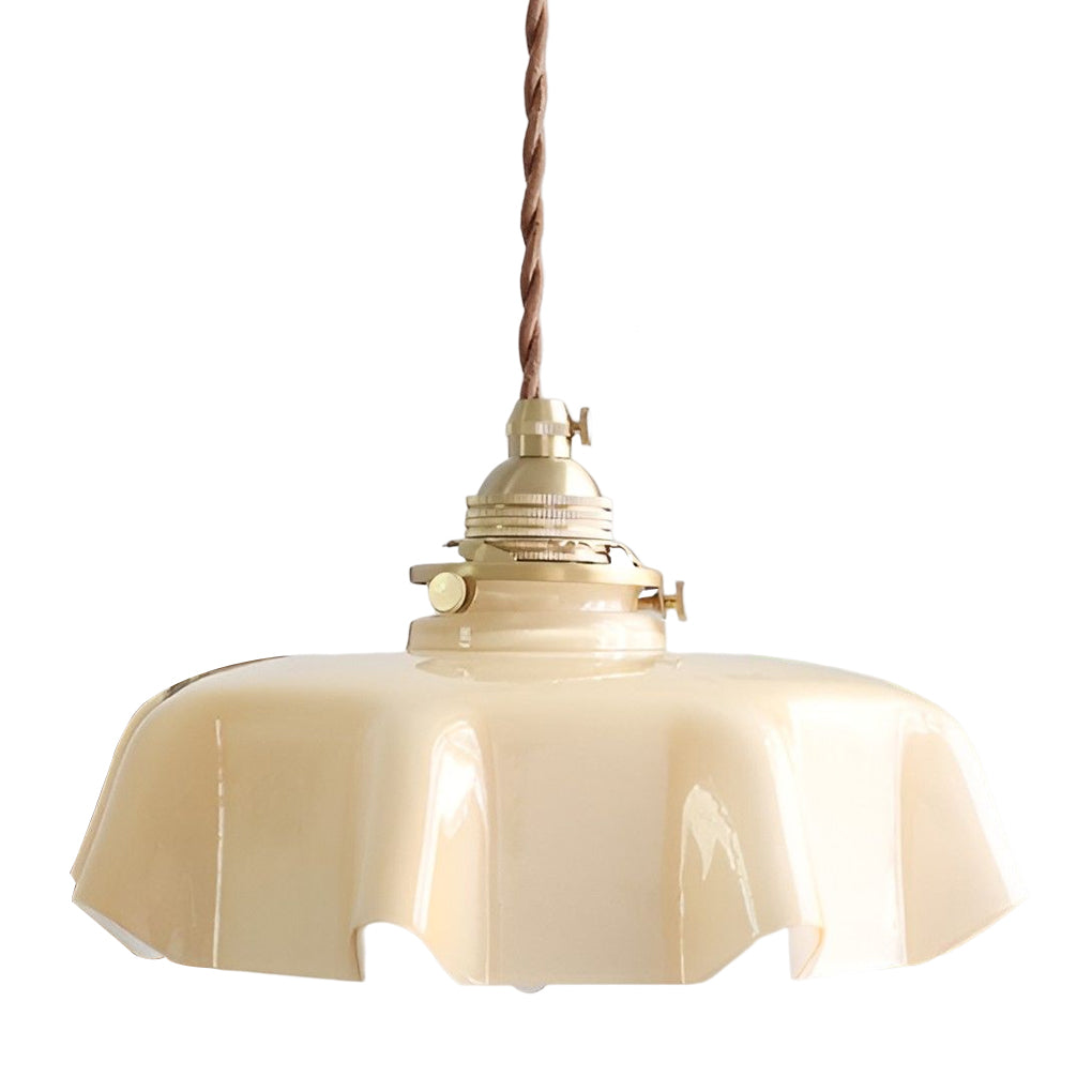Modern Irregular Glass Chandelier Nordic 4W LED Pendant Light for Living Room and Kitchen