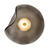 Modern Irregular Round Glass Wall Sconce Creative Postmodern Interior Lighting Fixture