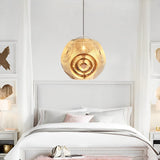 Modern Irregular Round Stainless Steel Pendant Light Chandelier for Dining Room and Bar