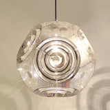 Modern Irregular Round Stainless Steel Pendant Light Chandelier for Dining Room and Bar